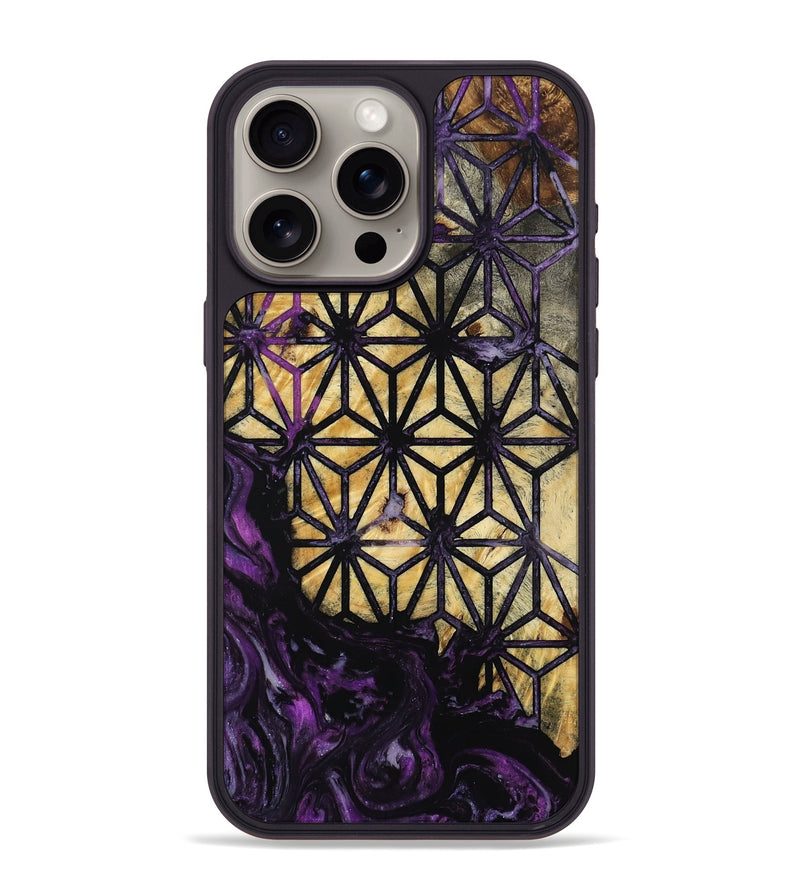 iPhone 15 Pro Max Wood Phone Case - Arian (Pattern, 804212)