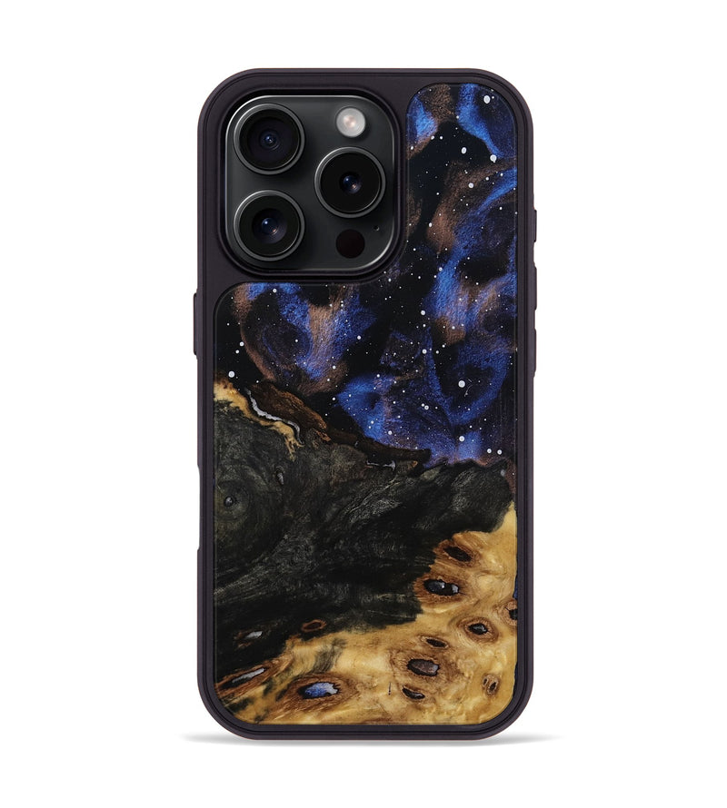 iPhone 16 Pro Wood Phone Case - Jett (Cosmos, 804235)
