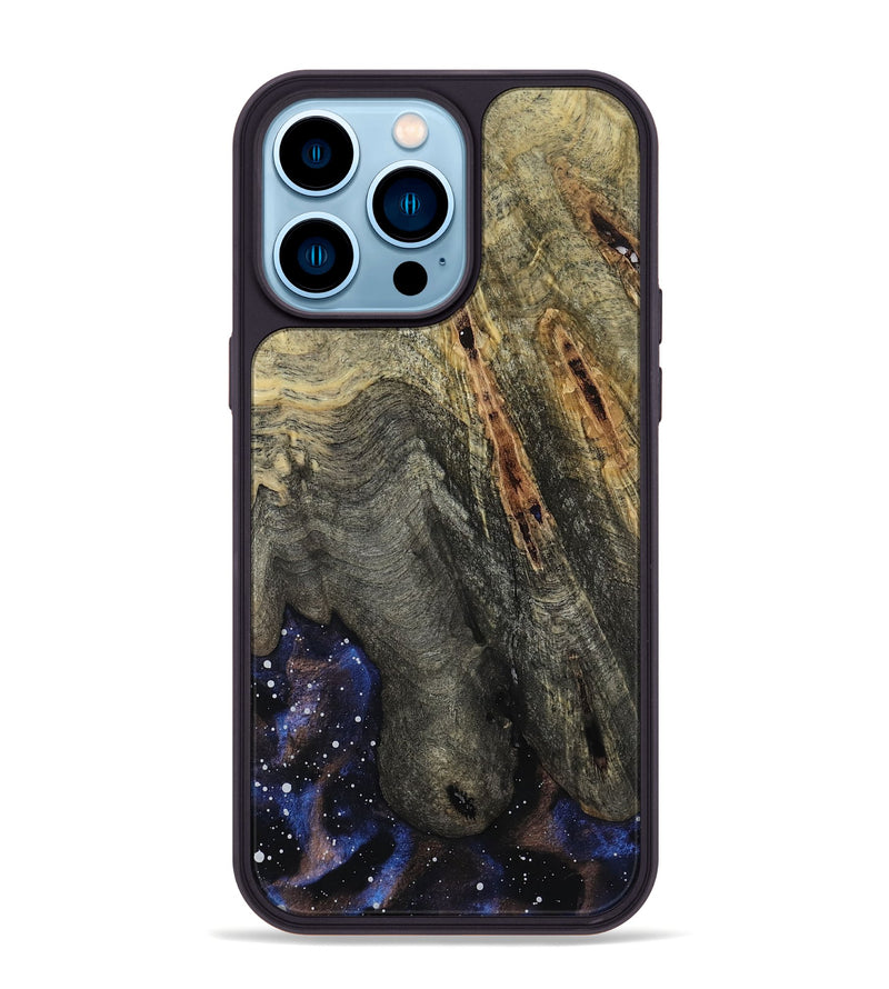 iPhone 14 Pro Max Wood Phone Case - Zoie (Cosmos, 804243)