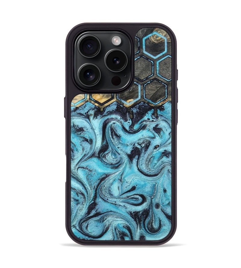 iPhone 16 Pro Wood Phone Case - Vance (Pattern, 804272)