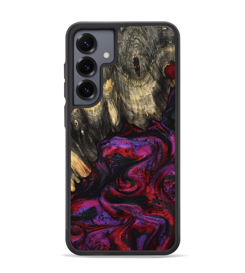 Galaxy S25 Plus Wood Phone Case - Gerald (Red, 804280)