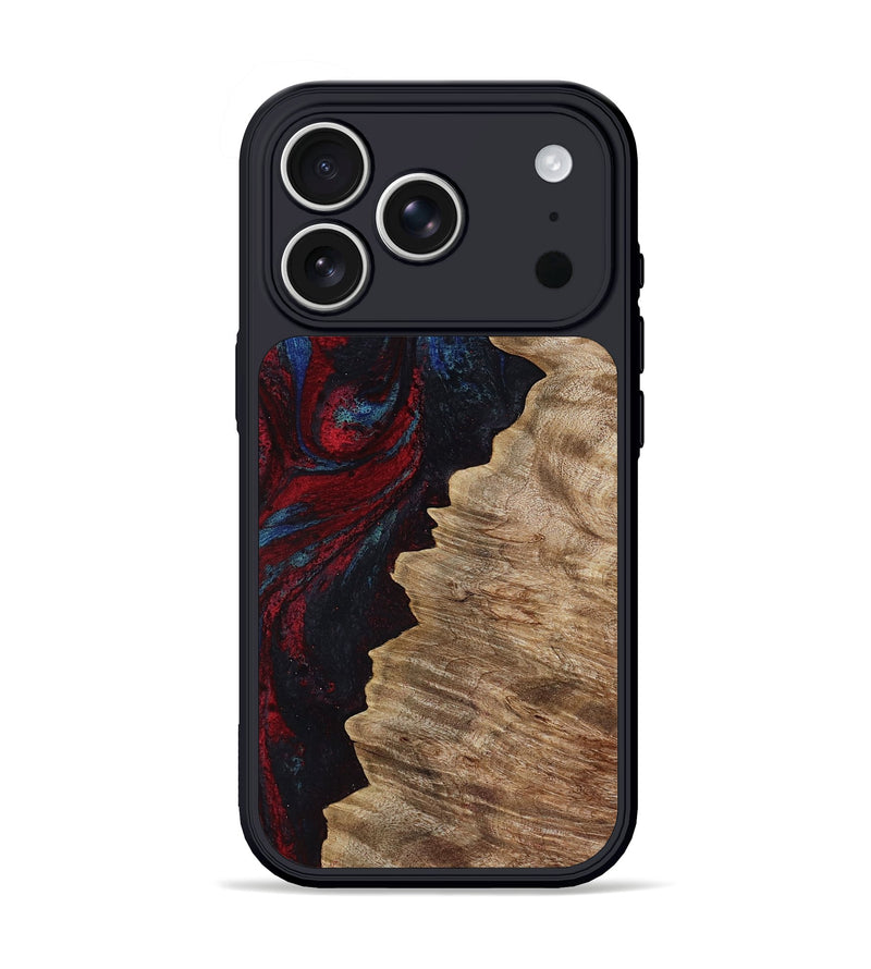 iPhone 17 Pro Wood Phone Case - Oswaldo (Red, 804285)
