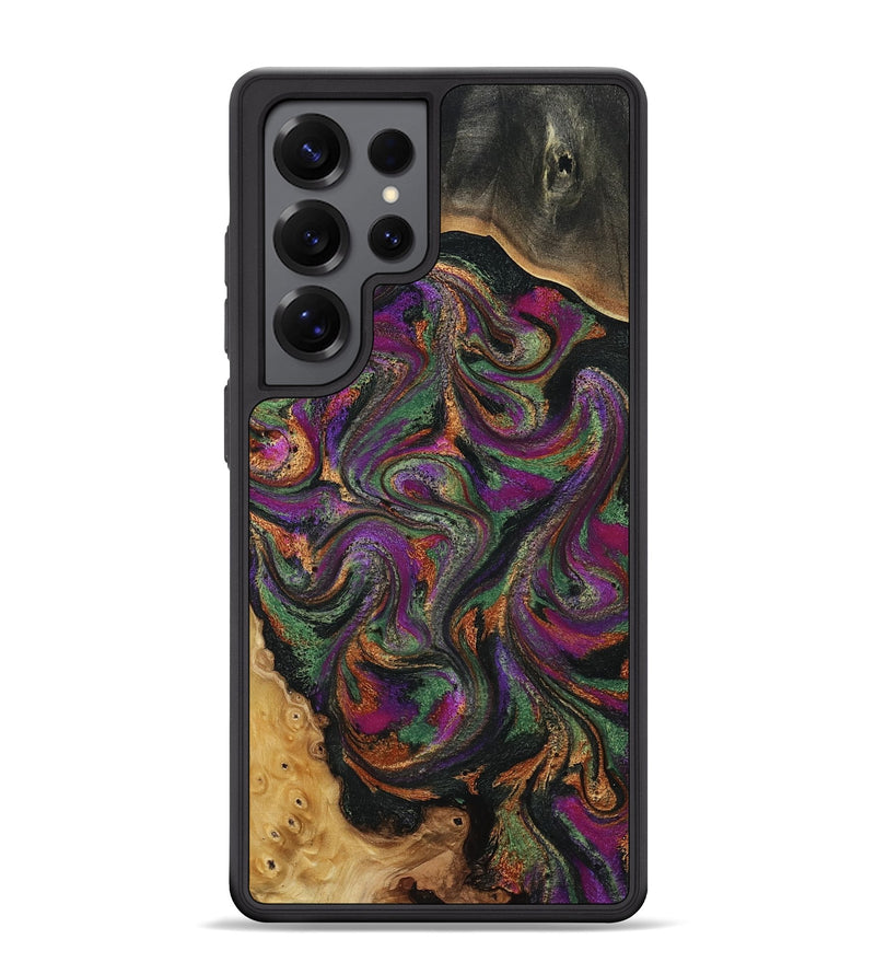 Galaxy S25 Ultra Wood Phone Case - Yair (Green, 804299)