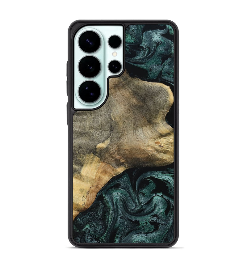 Galaxy S26 Ultra Wood Phone Case - Simeon (Green, 804303)