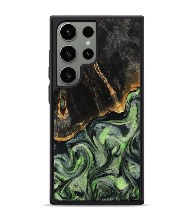 Galaxy S24 Ultra Wood Phone Case - Lucille (Green, 804307)