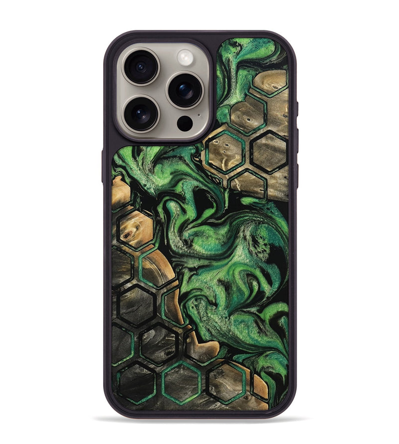 iPhone 15 Pro Max Wood Phone Case - Atticus (Pattern, 804311)