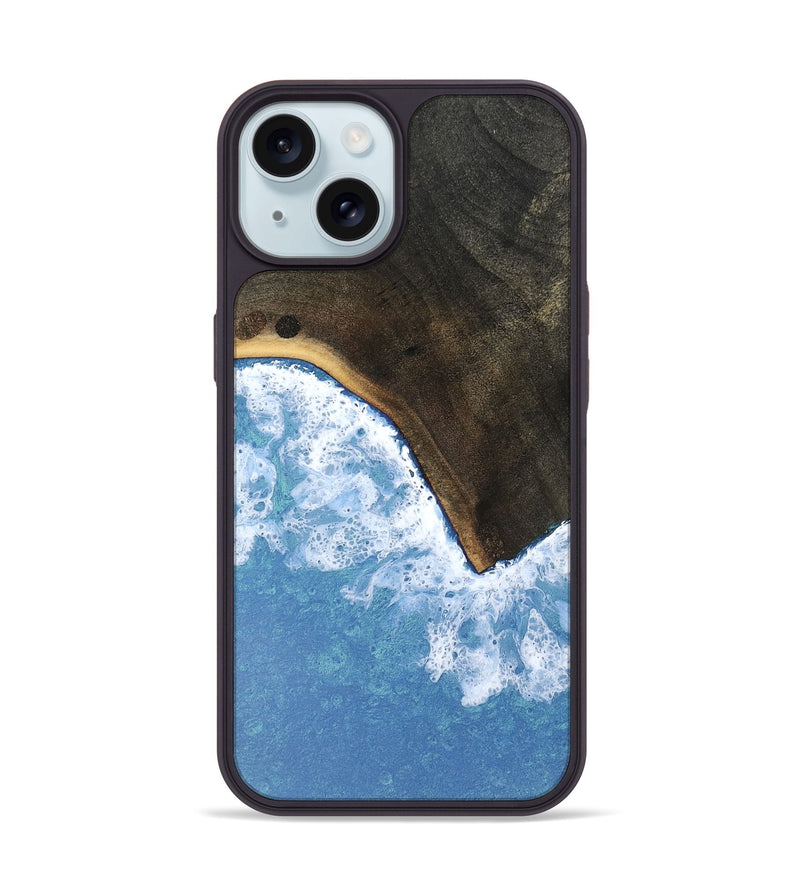 iPhone 15 Wood Phone Case - Hobert (Coastal, 804319)