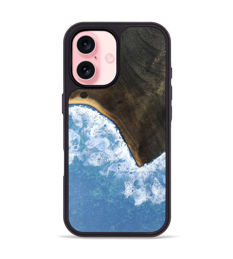 iPhone 16 Wood Phone Case - Hobert (Coastal, 804319)