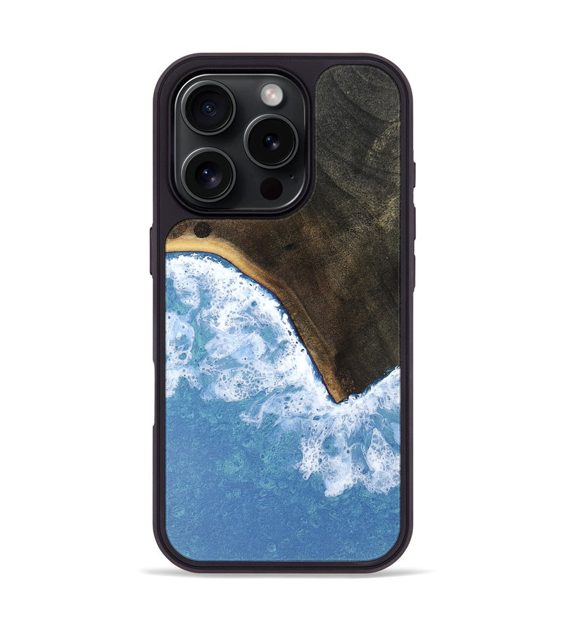 iPhone 16 Pro Wood Phone Case - Hobert (Coastal, 804319)