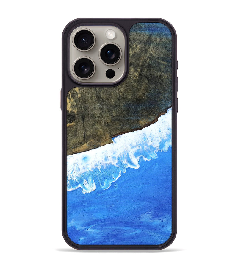 iPhone 15 Pro Max Wood Phone Case - Khaza (Coastal, 804323)