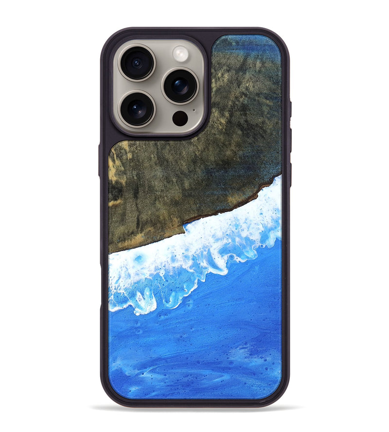 iPhone 16 Pro Max Wood Phone Case - Khaza (Coastal, 804323)