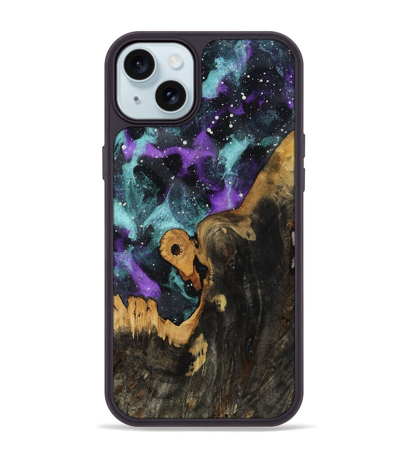 iPhone 15 Plus Wood Phone Case - Skyla (Cosmos, 804342)
