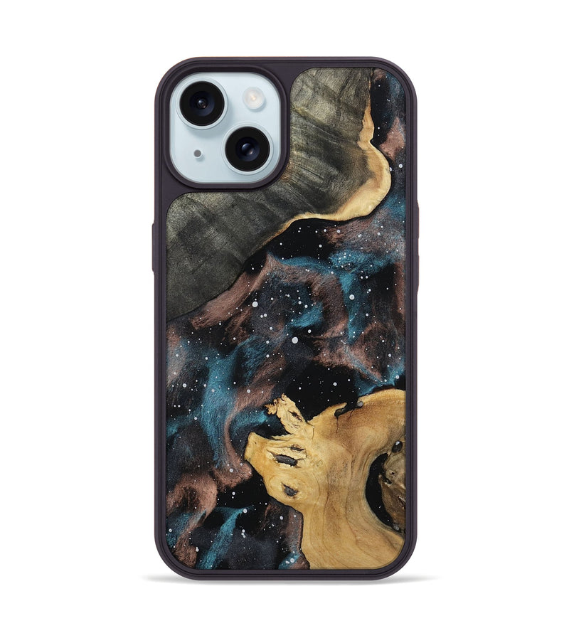 iPhone 15 Wood Phone Case - Sierra (Cosmos, 804347)