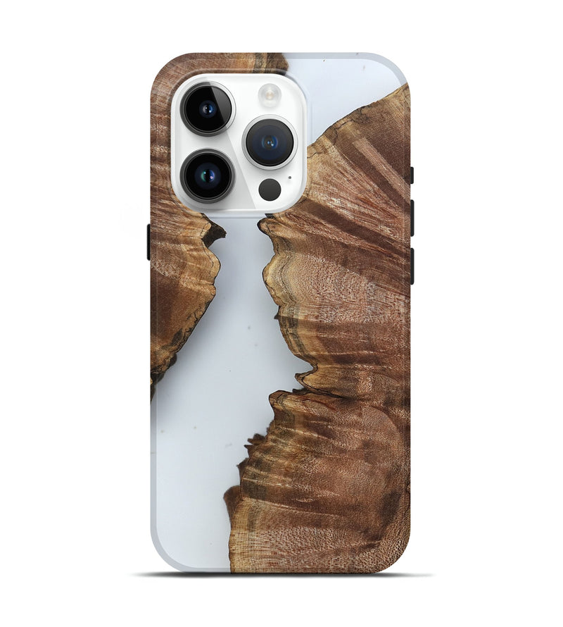 iPhone 15 Pro Wood Live Edge Phone Case - Rollie (Clear, 804372)