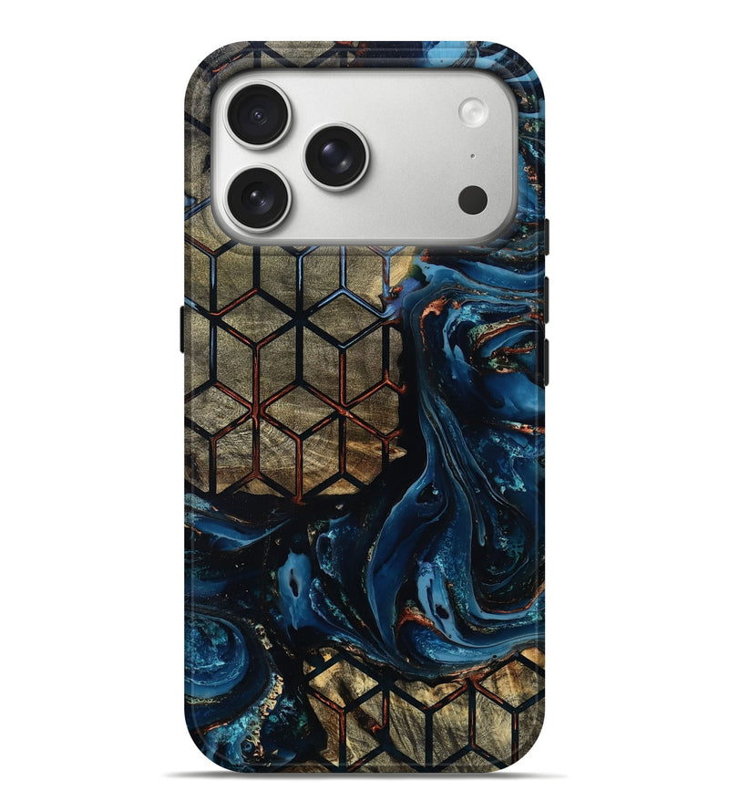 iPhone 17 Pro Max Wood Live Edge Phone Case - Kairo (Pattern, 804378)