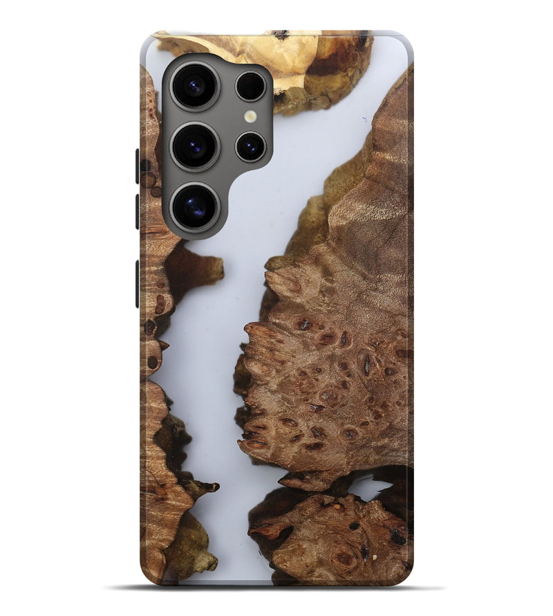 Galaxy S25 Ultra Wood Live Edge Phone Case - Cash (Clear, 804386)