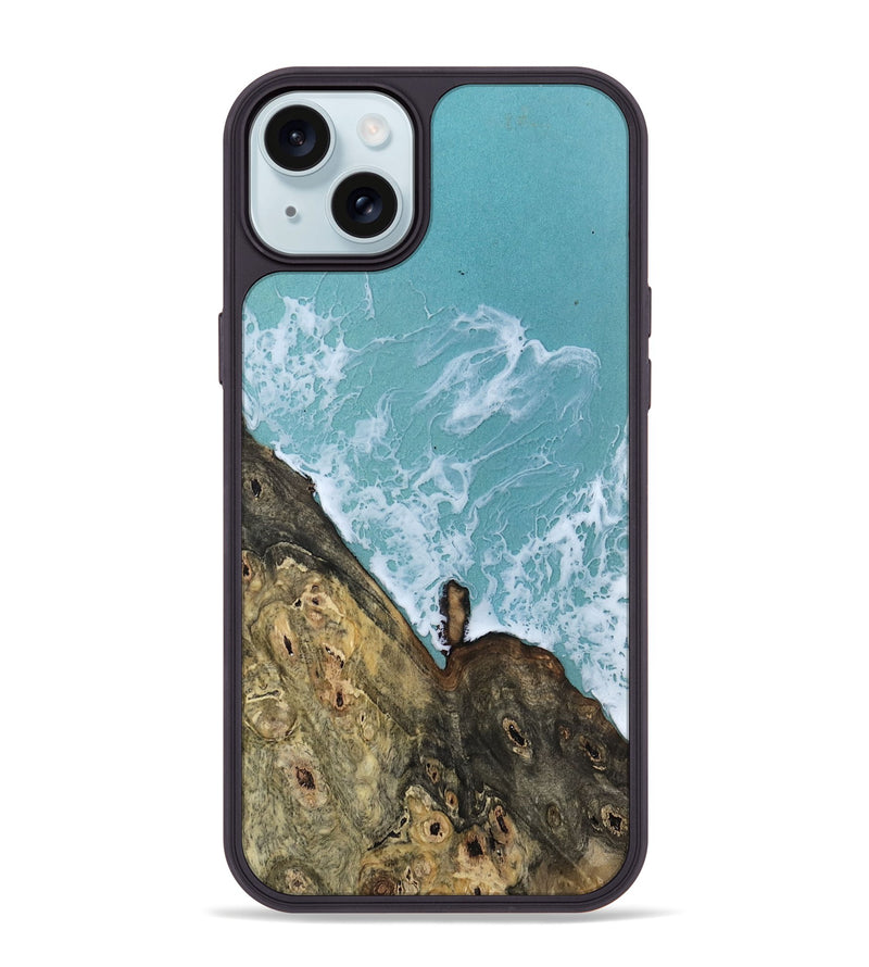 iPhone 15 Plus Wood Phone Case - Kaya (Coastal, 804407)