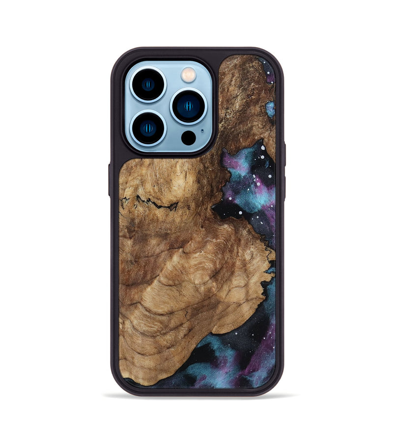 iPhone 14 Pro Wood Phone Case - Cherry (Cosmos, 804412)