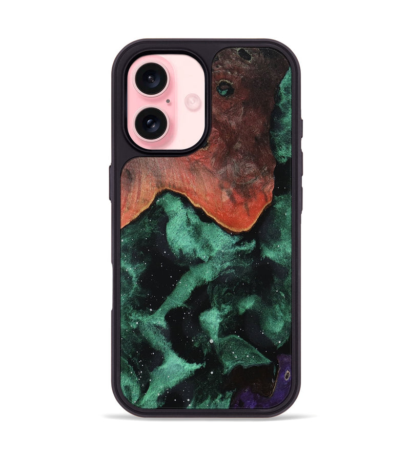 iPhone 16 Wood Phone Case - Lennie (Cosmos, 804428)