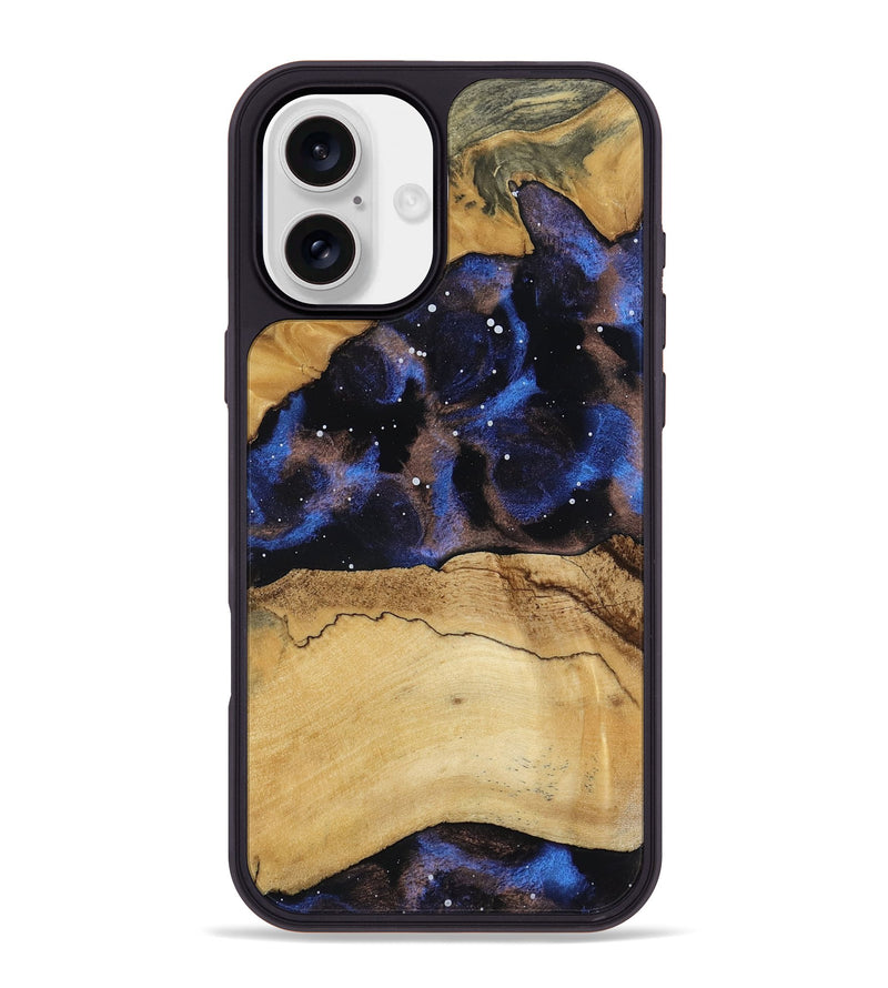 iPhone 16 Plus Wood Phone Case - Amelie (Cosmos, 804457)