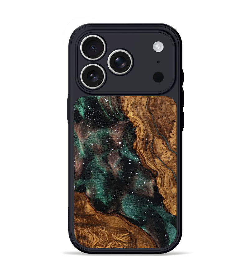 iPhone 17 Pro Wood Phone Case - Kelsea (Ancient Olive, 804462)
