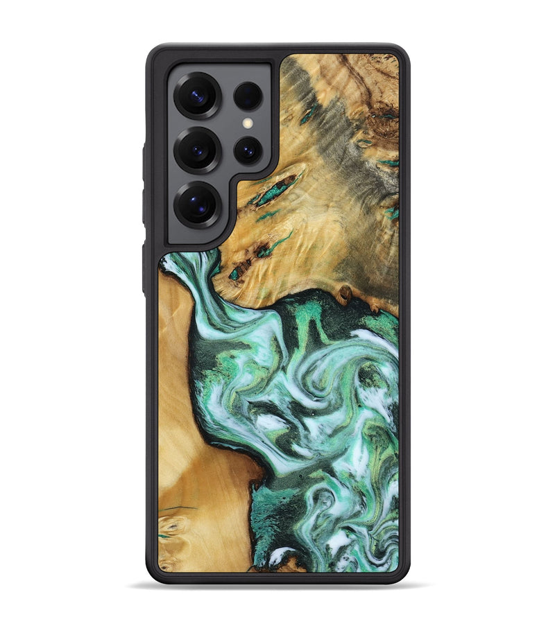 Galaxy S25 Ultra Wood Phone Case - Willard (Green, 804470)