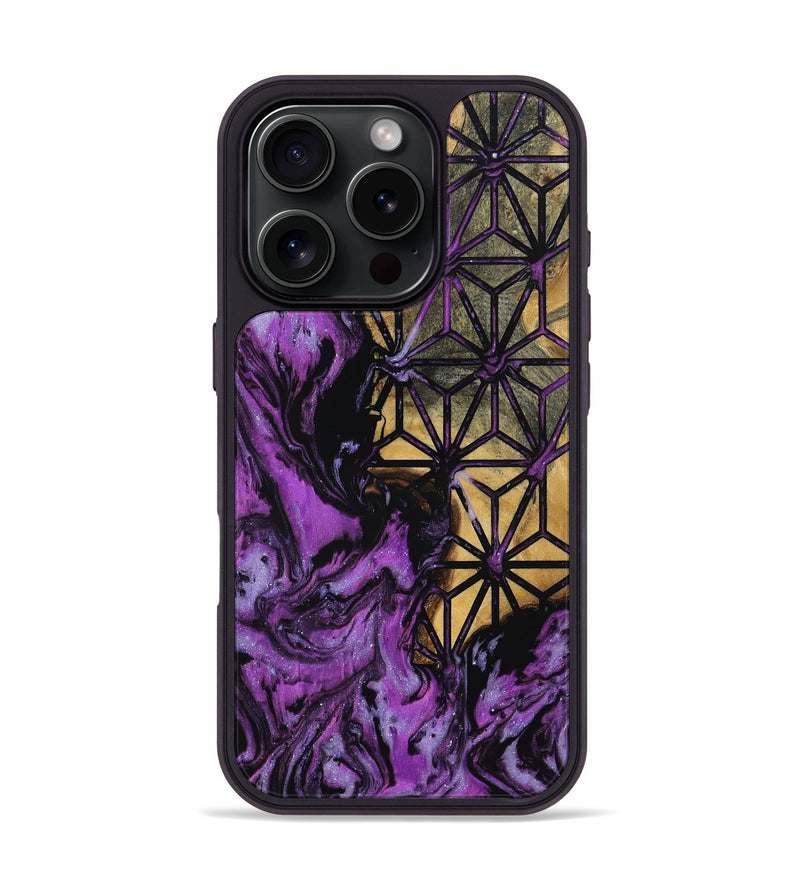 iPhone 16 Pro Wood Phone Case - Colter (Pattern, 804474)