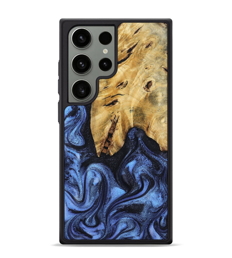 Galaxy S24 Ultra Wood Phone Case - Brady (Blue, 804493)