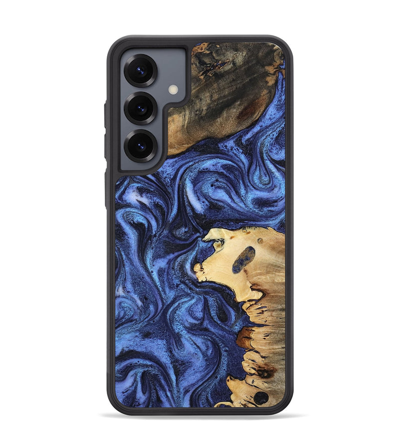 Galaxy S25 Plus Wood Phone Case - Kwame (Blue, 804494)