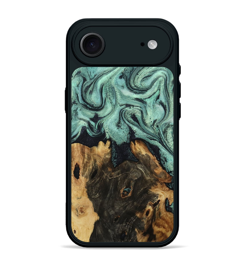 iPhone 17 Air Wood Phone Case - Luisa (Green, 804496)