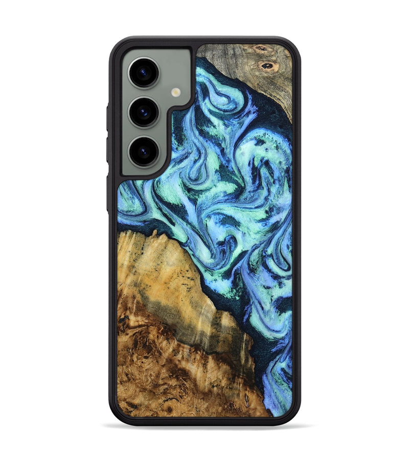 Galaxy S24 Plus Wood Phone Case - Marlene (Blue, 804511)