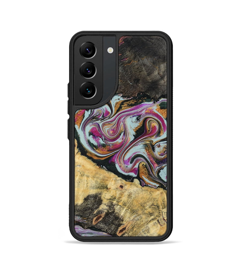 Galaxy S22 Wood Phone Case - Oleta (Green, 804523)
