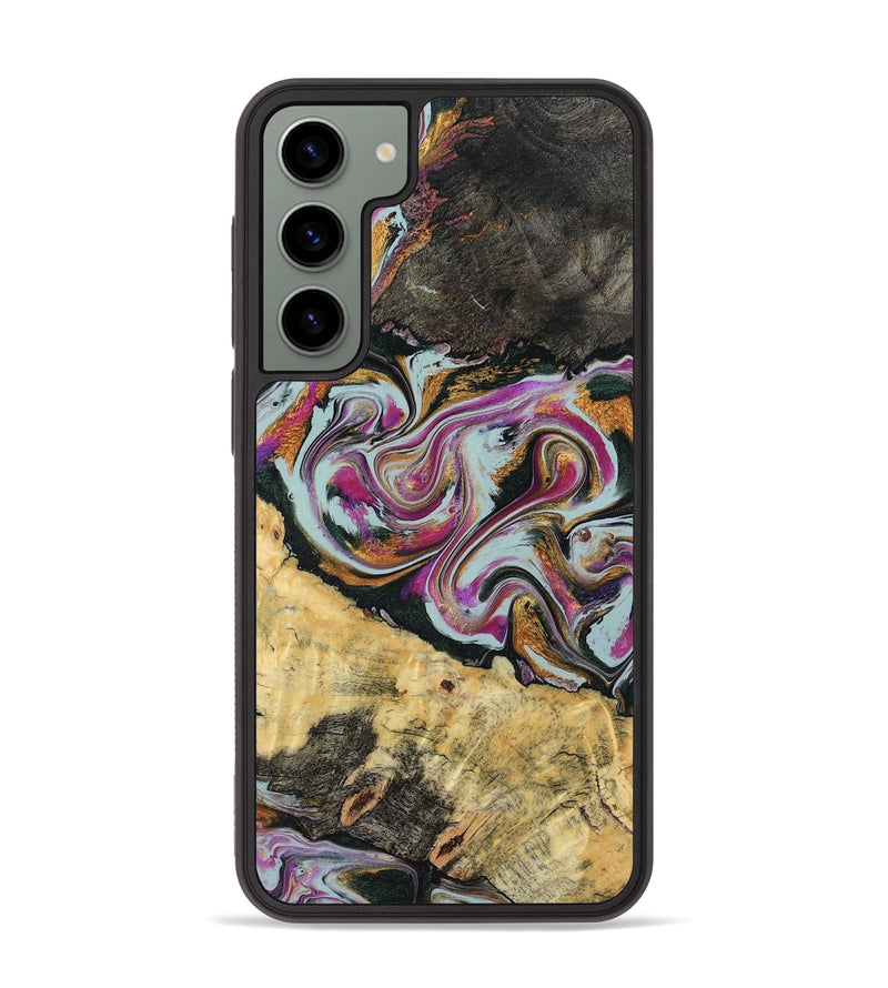 Galaxy S23 Plus Wood Phone Case - Oleta (Green, 804523)