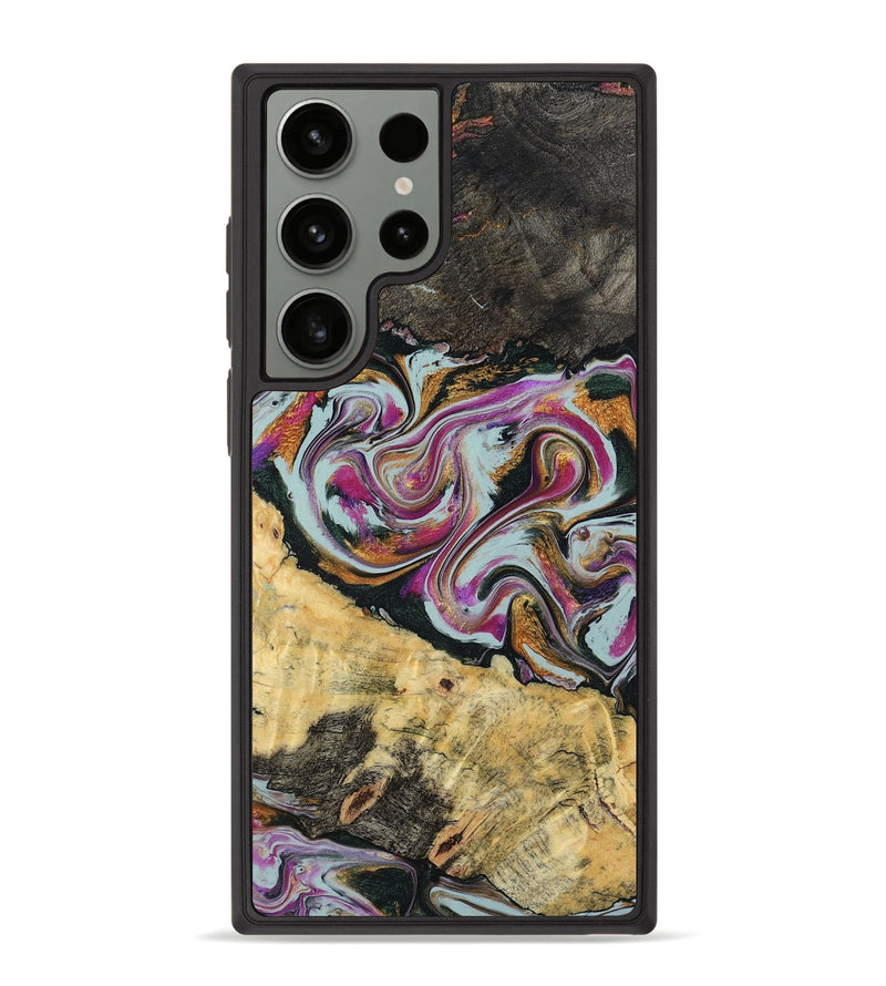 Galaxy S23 Ultra Wood Phone Case - Oleta (Green, 804523)