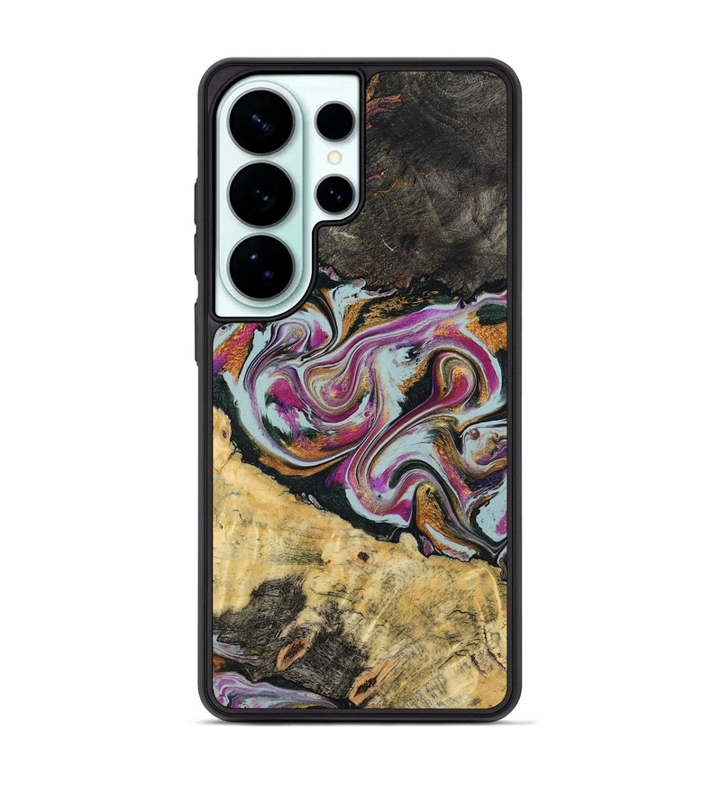 Galaxy S26 Ultra Wood Phone Case - Oleta (Green, 804523)