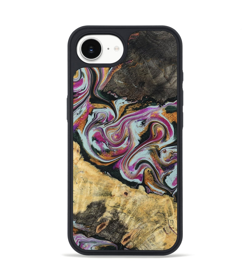 iPhone 16e Wood Phone Case - Oleta (Green, 804523)