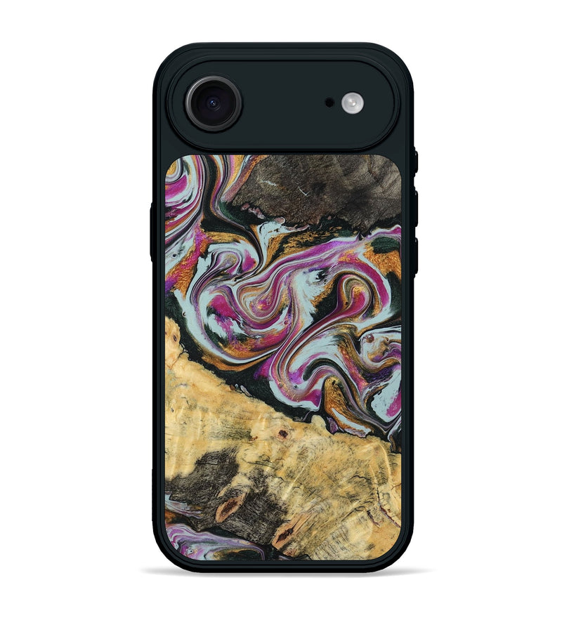 iPhone 17 Air Wood Phone Case - Oleta (Green, 804523)