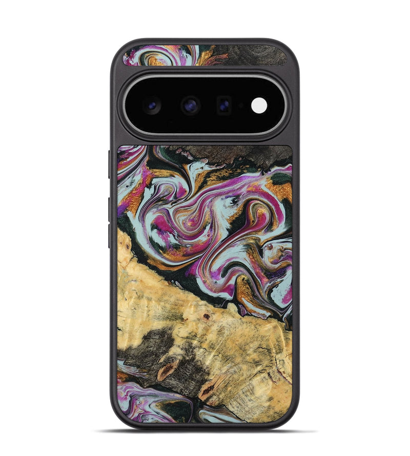 Pixel 11 Wood Phone Case - Oleta (Green, 804523)