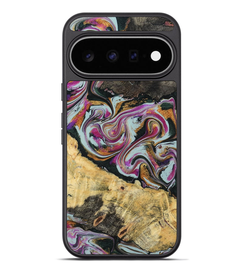 Pixel 11 Pro XL Wood Phone Case - Oleta (Green, 804523)