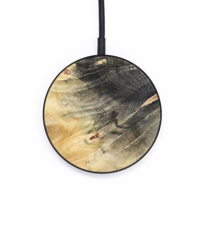 Circle Wood Wireless Charger - Coretta (Blue, 804528)