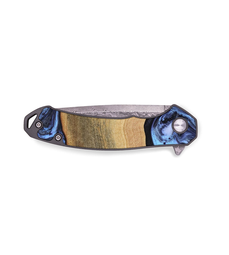 EDC Wood Pocket Knife - Metta (Blue, 804534)