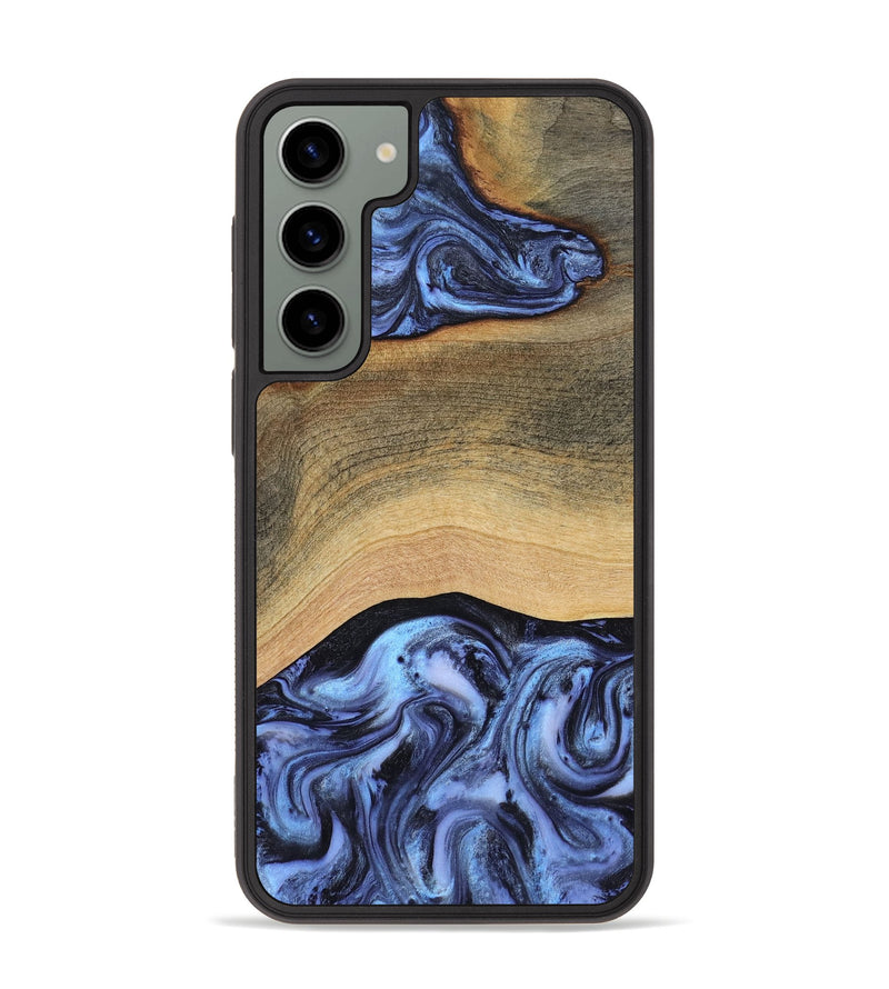 Galaxy S23 Plus Wood Phone Case - Metta (Blue, 804534)