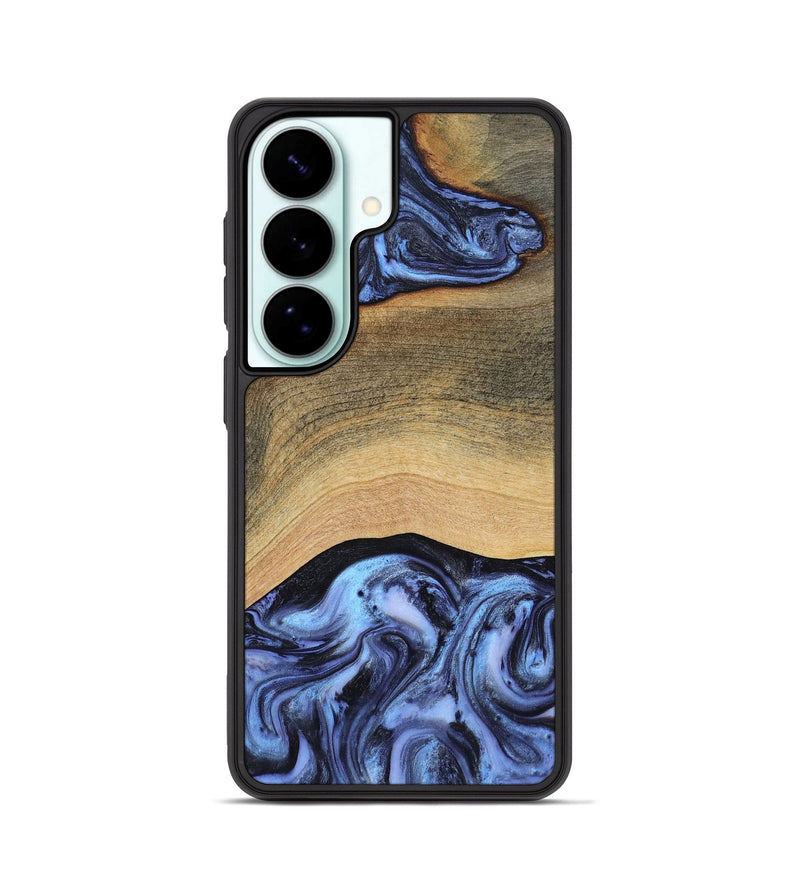 Galaxy S26 Wood Phone Case - Metta (Blue, 804534)