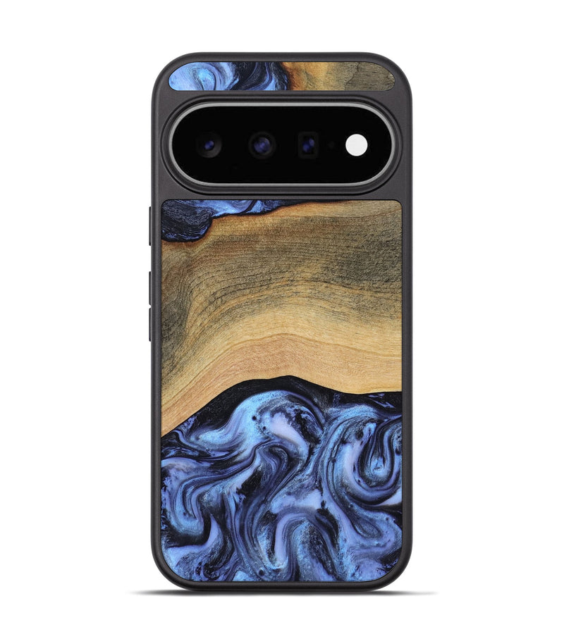Pixel 11 Wood Phone Case - Metta (Blue, 804534)