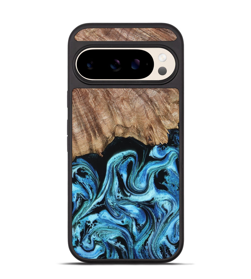 Pixel 10 Wood Phone Case - Ronan (Blue, 804544)