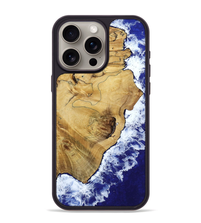 iPhone 15 Pro Max Wood Phone Case - Alethea (Coastal, 804556)