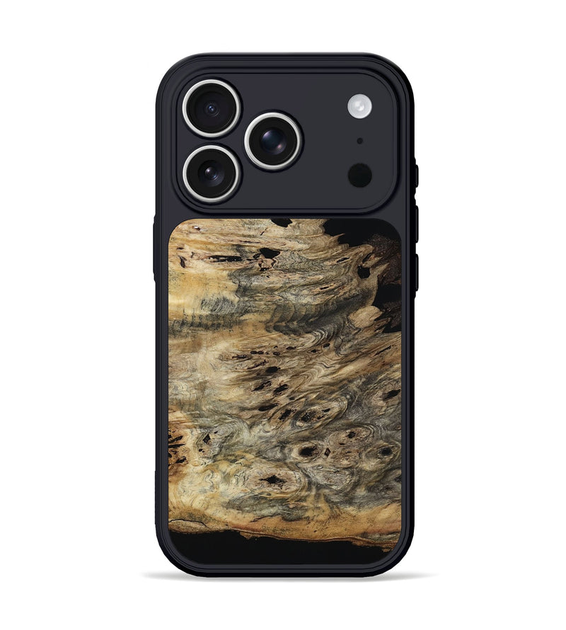 iPhone 17 Pro Wood Phone Case - Arlen (Wood Burl, 804561)