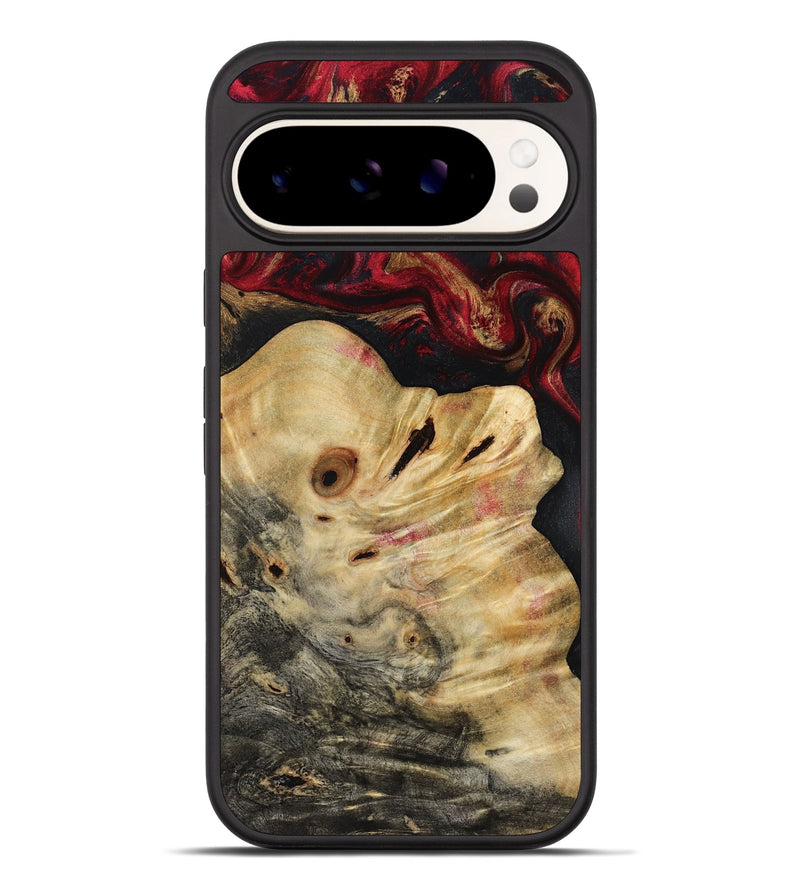 Pixel 10 Pro XL Wood Phone Case - Kyree (Red, 804569)