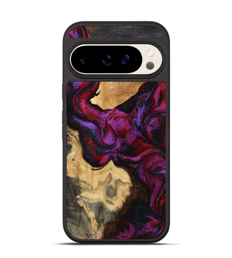 Pixel 10 Pro Wood Phone Case - Lawanda (Red, 804576)