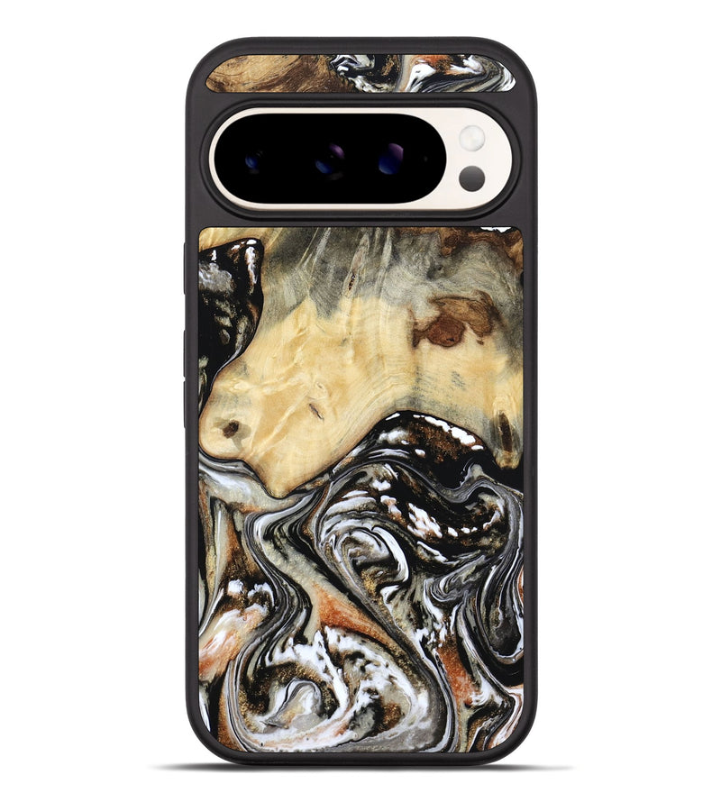 Pixel 10 Pro XL Wood Phone Case - Khalani (Black & White, 804582)